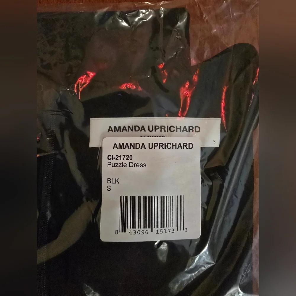 New! Amanda Uprichard x Revolve Black Puzzle Mini Dress - Sz Small Retails $229! - Picture 5 of 14